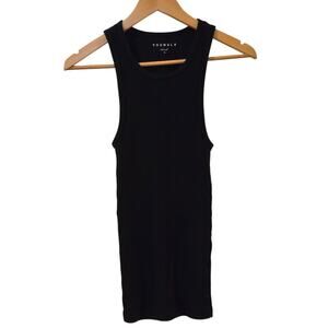 Youngla Muscle Tank Black Womens Small
